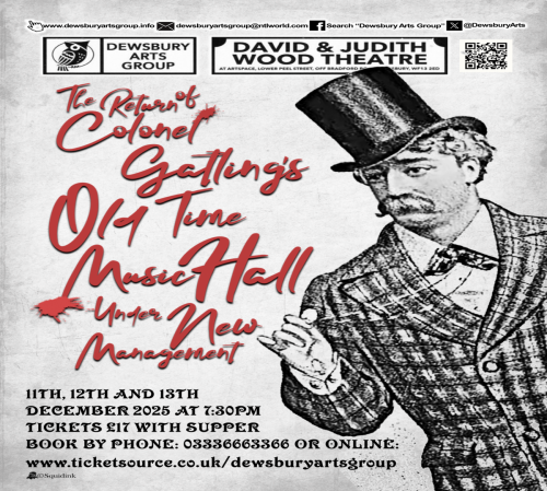 Colonel Gatling's Old Time Music Hall 2025